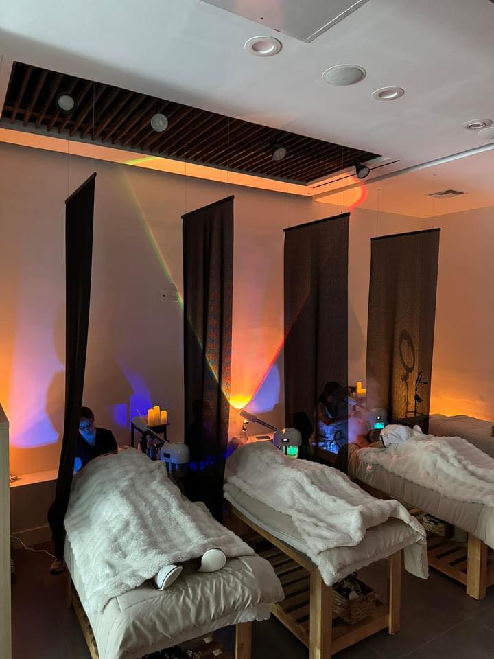 Serene treatment rooms